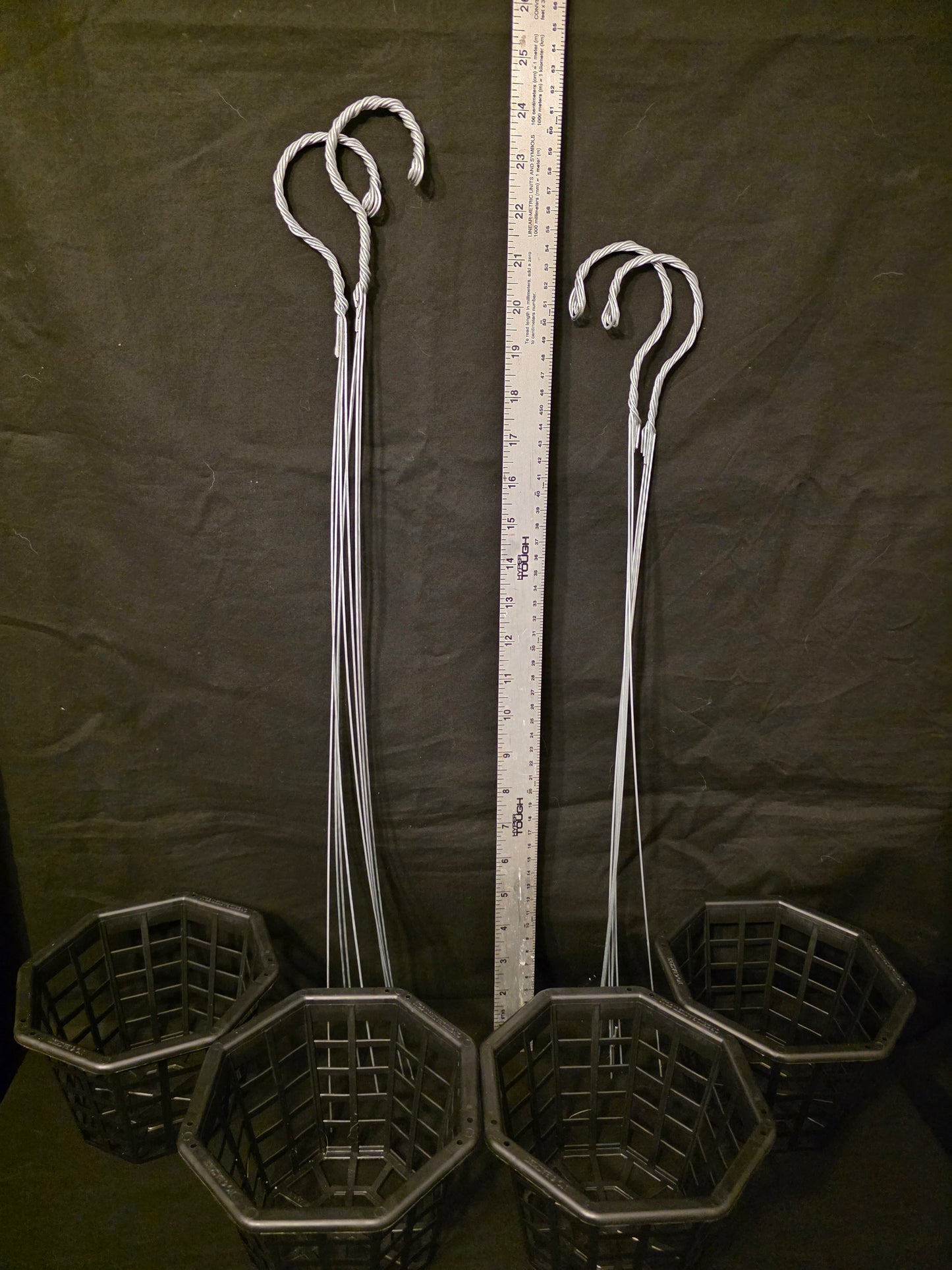 6" hanging Orchid basket (hanger sold seperate)