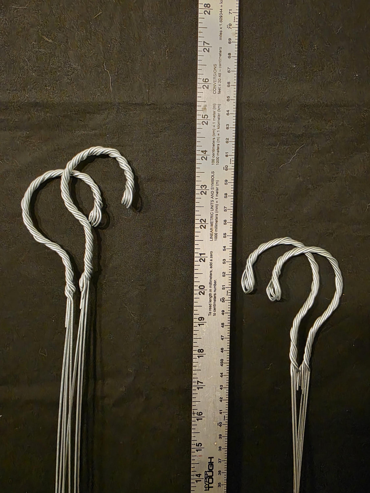 24" Heavy duty 3 wire hanger