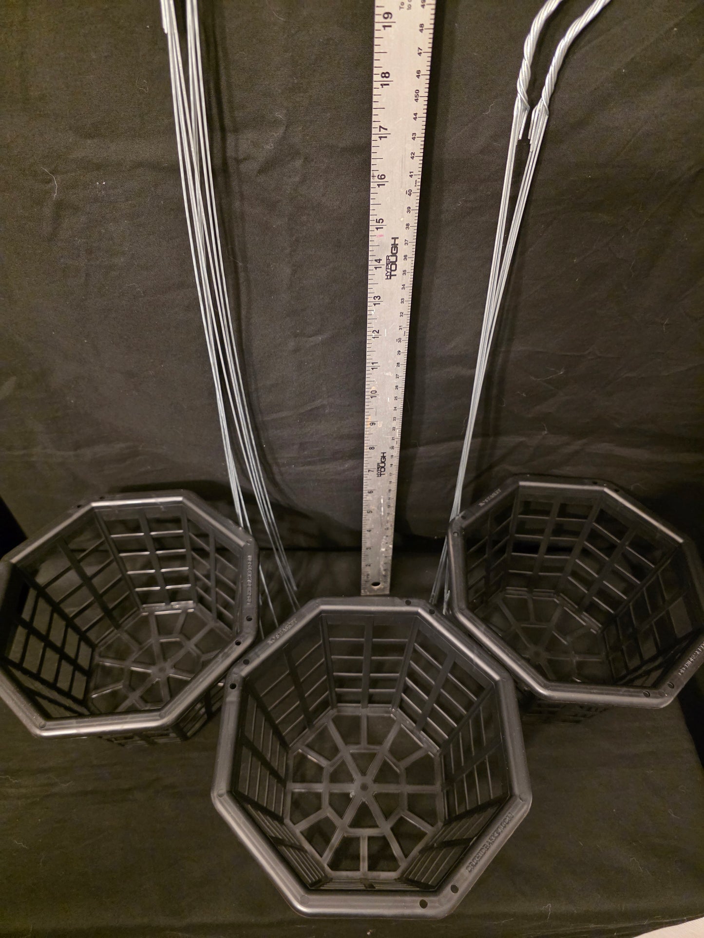 8" hanging Orchid basket (hanger sold seperate)