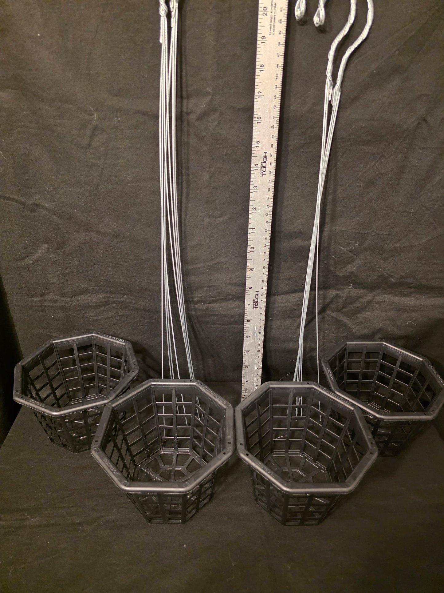 6" hanging Orchid basket (hanger sold seperate)